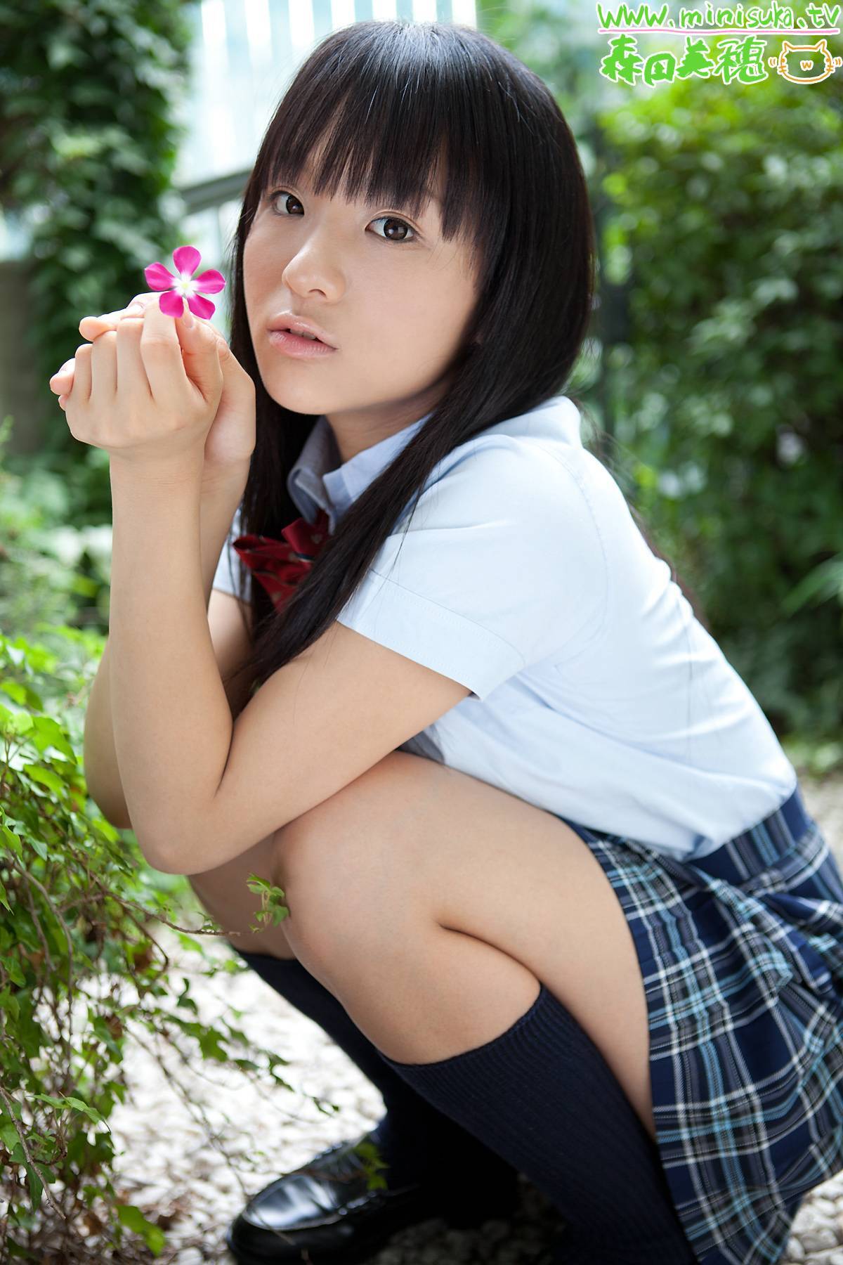 森田美穂 (1) [Minisuka.tv] 现役女子高生 Miho Morita 日本美女写真